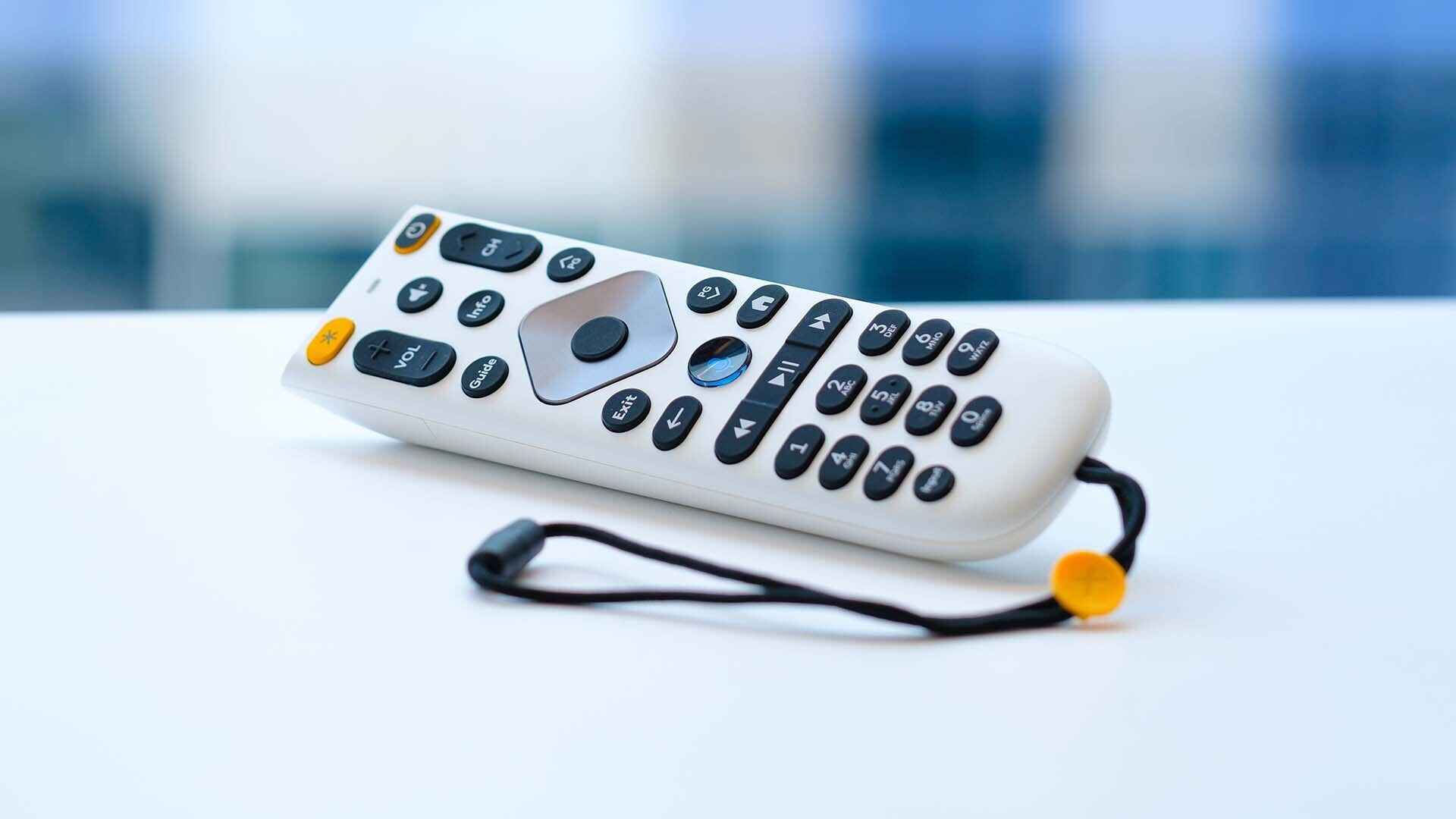 Our Xfinity Large Button Voice Remote that was designed for users with mobility, dexterity, or vision impairments.